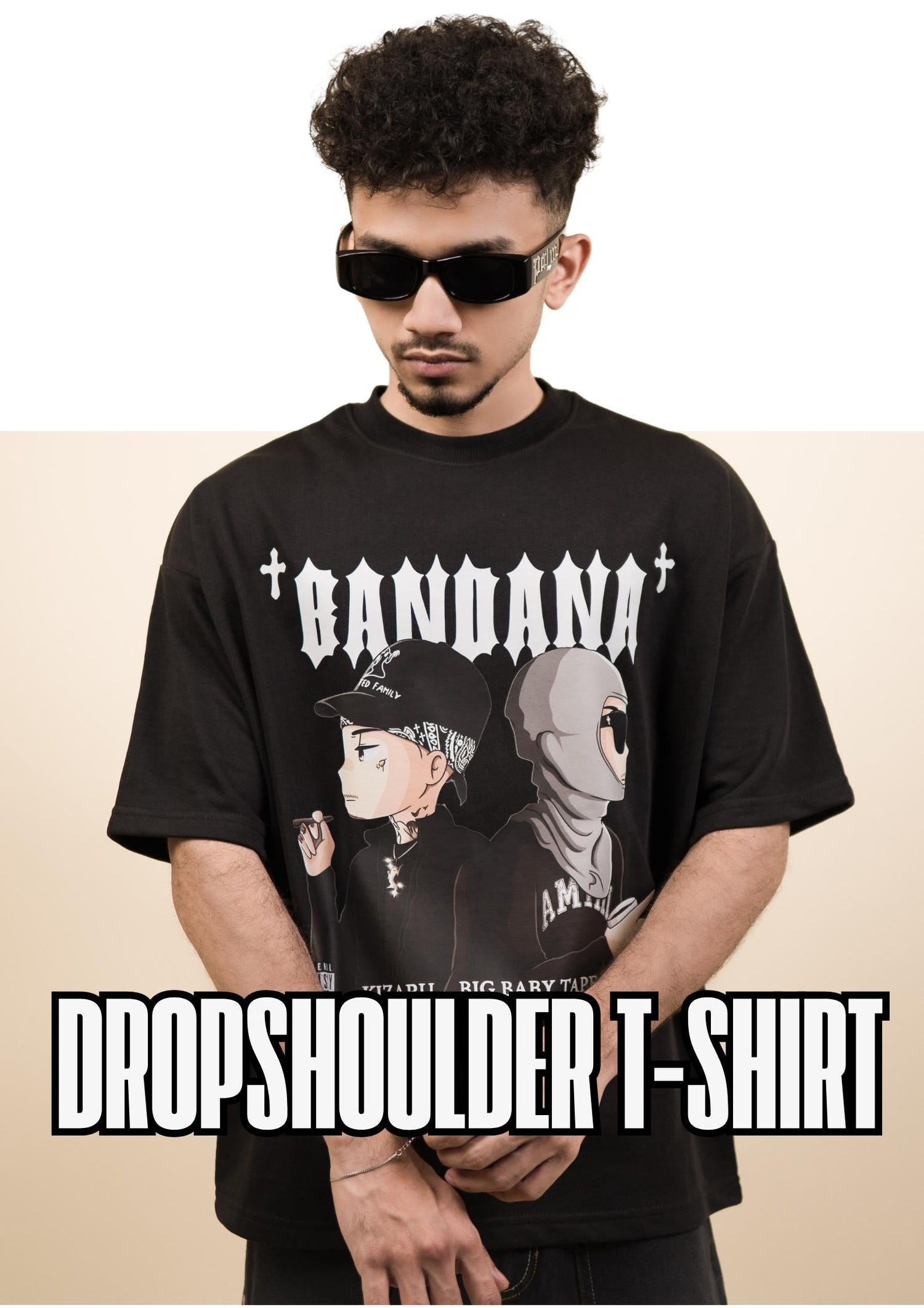 DROP SHOULDER T-SHIRT