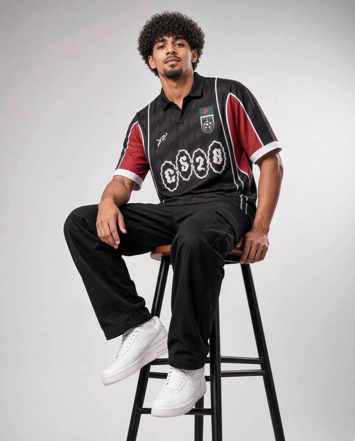 Black - Retro Bangladesh Concept Jersey