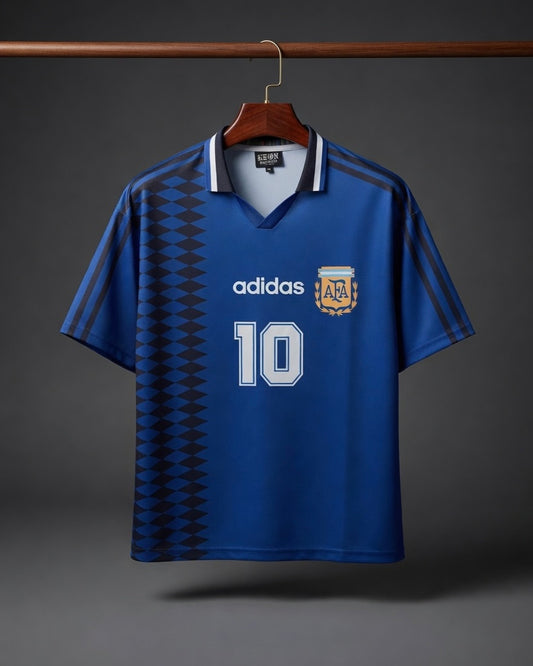 ARG94 - Argentina 1994 Retro Away Football Jersey (Maradona #10)🇦🇷