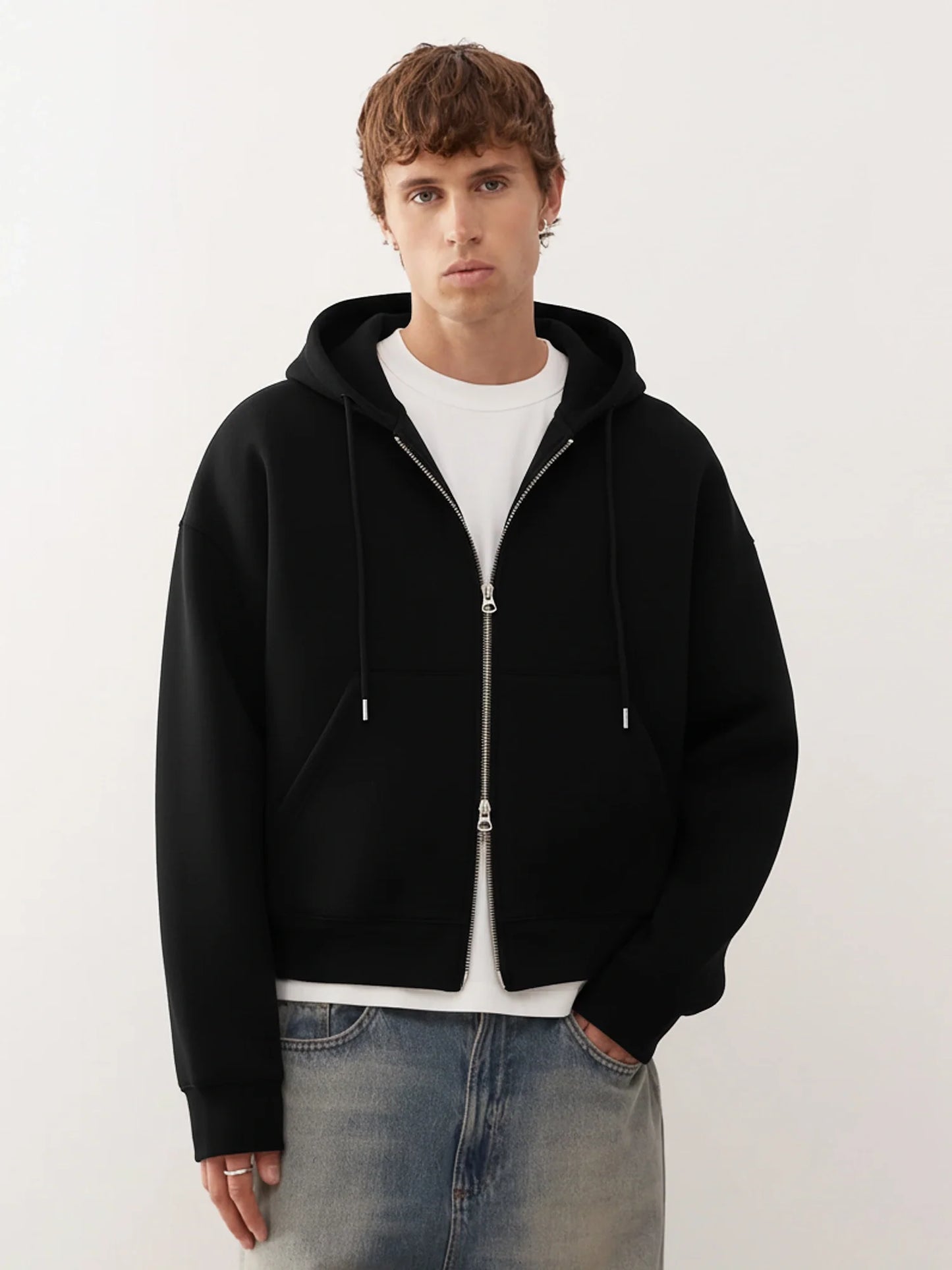 480+ GSM HEAVYWEIGHT DOUBLE ZIPPER HOODIE.🇧🇩