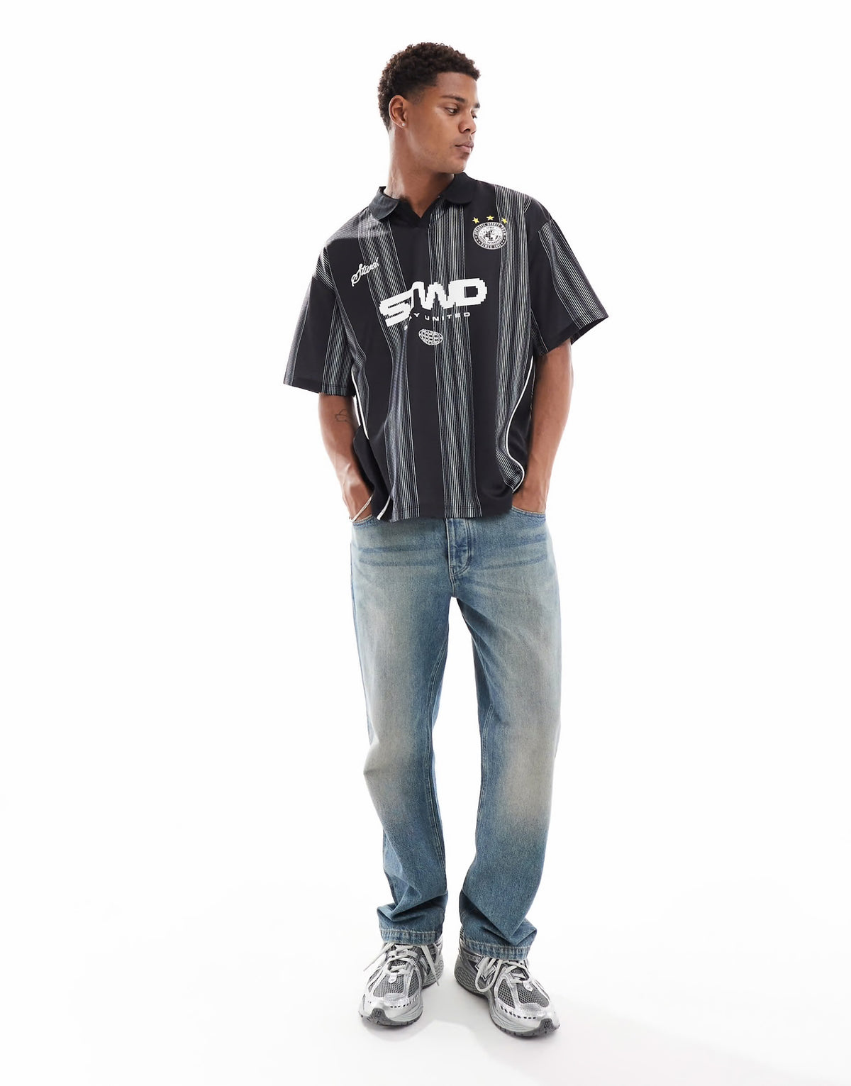STAY UNITED '91 Boxy Streetwear Jersey