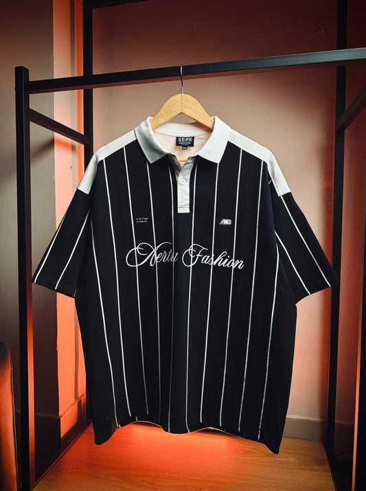 𝗛𝗘𝗥𝗜𝗧𝗔𝗚𝗘 𝗦𝗧𝗥𝗜𝗣𝗘 𝗣𝗢𝗟𝗢 𝗦𝗛𝗜𝗥𝗧 [BLACK]