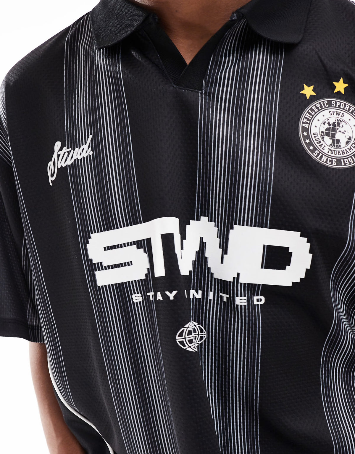 STAY UNITED '91 Boxy Streetwear Jersey