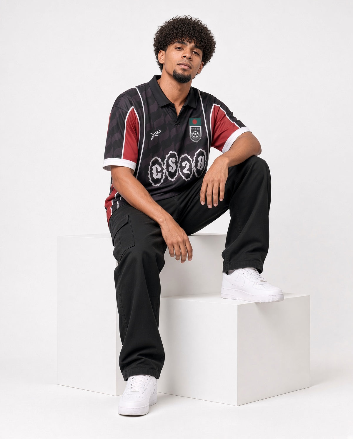 Black - Retro Bangladesh Concept Jersey